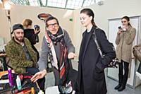 Бэкстейдж. Показ Guy Laroche осень/зима 2015-2016.