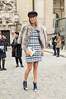 Стритстайл перед показом Chanel. Неделя моды в Пар