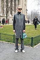 Стритстайл перед показом Chanel. Неделя моды в Пар