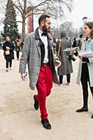 Стритстайл перед показом Chanel. Неделя моды в Пар