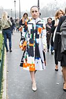 Стритстайл перед показом Chanel. Неделя моды в Пар