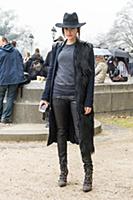Стритстайл перед показом Chanel. Неделя моды в Пар