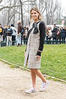 Стритстайл перед показом Chanel. Неделя моды в Пар