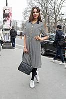 Стритстайл перед показом Chanel. Неделя моды в Пар