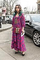 Стритстайл перед показом Chanel. Неделя моды в Пар