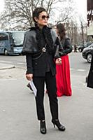 Стритстайл перед показом Chanel. Неделя моды в Пар