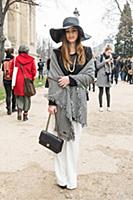 Стритстайл перед показом Chanel. Неделя моды в Пар