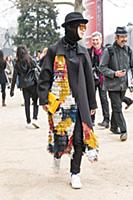 Стритстайл перед показом Chanel. Неделя моды в Пар