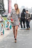 Стритстайл перед показом Chanel. Неделя моды в Пар