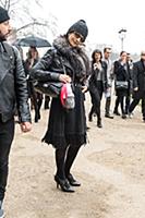 Стритстайл перед показом Chanel. Неделя моды в Пар