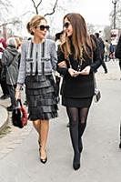 Стритстайл перед показом Chanel. Неделя моды в Пар