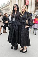 Стритстайл перед показом Chanel. Неделя моды в Пар
