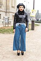 Стритстайл перед показом Chanel. Неделя моды в Пар