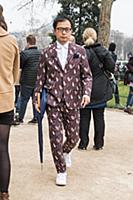 Стритстайл перед показом Chanel. Неделя моды в Пар
