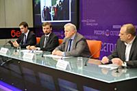 Сергей Миронов. Пресс-конференция в РИА-Новости. М