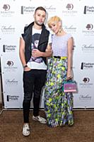 Татьяна Терешина со спутником. Премия Fashion Peop