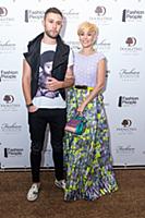 Татьяна Терешина со спутником. Премия Fashion Peop