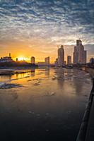 Москва-сити, Краснопресненская набережная. Москва,