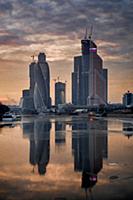 Москва-сити, Краснопресненская набережная. Москва,