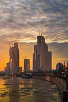 Москва-сити, Краснопресненская набережная. Москва,