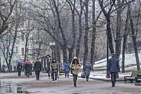 Гоголевский бульвар. Москва, Россия. 2015 год.