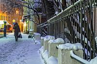 Патриаршие пруды, Ермолаевский переулок. Москва, Р