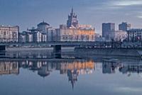 Смоленская набережная. Москва, Россия. 2015 год.