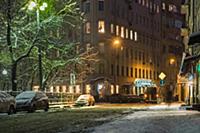 Патриаршие пруды, Ермолаевский переулок. Москва, Р