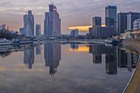 Краснопресненская набережная. Москва, Россия. 2015