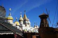 Блошиный рынок в Измайлово. Москва, Россия.