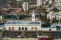 Сочи-2014, железнодорожный вокзал и центральная ча