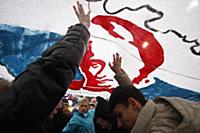 Митинг в поддержку Владимира Путина в президенты в