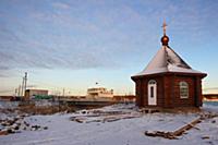 Посёлок Вознесенье, река Свирь. Ленинградская обла