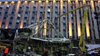 Снос ТЦ «Пирамида». Пушкинская площадь, Москва, Ро