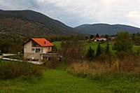 Селиште-Дрежничко.Частные дома. Хорватия. Национал