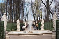 Виды Санкт-Петербурга. Летний сад. 15 мая 2017.