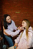 Катя Адушкина. Съемки фильма «Красная шапочка. Тай