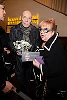 Александр Филиппенко с супругой. Премьера фильма «