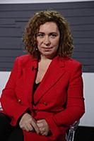 Нана Абдрашитова. Съемки программы «Агора». Москва