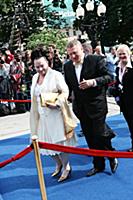 Владимир Жириновский с супругой.