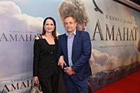 Ольга Кабо, Андрей Соколов. Премьера фильма «Амана
