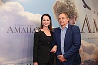 Ольга Кабо, Андрей Соколов. Премьера фильма «Амана