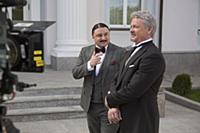 Максим Лагашкин, Владимир Сычев. Съемки сериала «Б