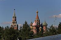 Вид на Кремль. Природно-ландшафтный парк «Зарядье»