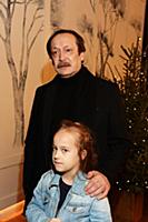 Владислав Ветров с дочкой. Премьера фильма «Елки-И