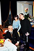 Советский и грузинский певец Вахтанг Кикабидзе.