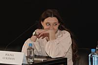 Полина Гухман. Пресс-конференция в рамках 45-го ММ
