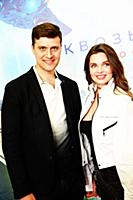 Александр Энберт, Алеся Энберт. Пресс-показ фильма