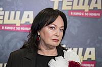 Лариса Гузеева. Премьера фильма «Теща». Режиссер: 