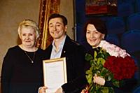 Сергей Безруков. Празднование 10-летия Московского